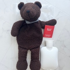 ほぼ新品　くまさん　ベア　湯たんぽ
