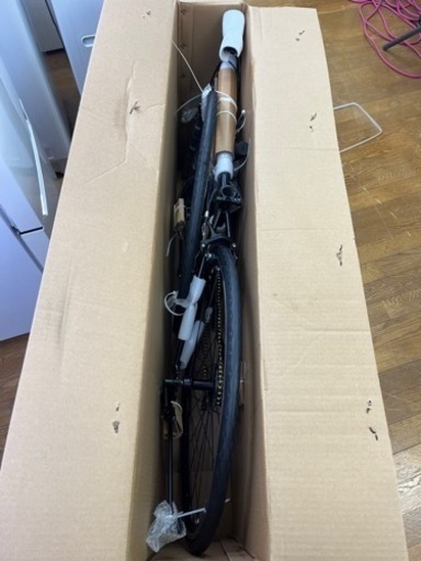 ☆未使用品!!☆ クロスバイク 700×28C シマノ製6段変速 自転車 21technology CL266 マットブラック