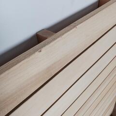 1185 すのこ 2枚 シングルベッドサイズ ⑥の画像