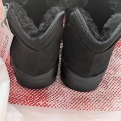 (新品)手を使わず履けるブーツ🥾[M  ブラック] の画像