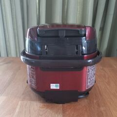中古　HITACHI　ジャー炊飯器　レッドの画像