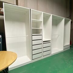 A065⚠️配送不可⚠️IKEA✨ワードローブ✨お持ち帰り特価