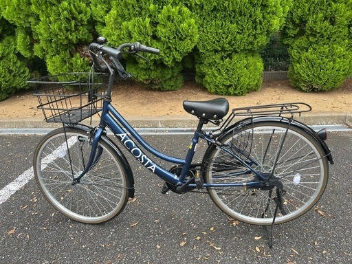 ACOSTA青色\n自転車25インチ