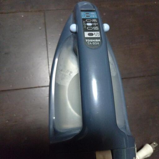 東芝　アイロン　つかえます　レトロ　中古