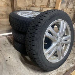 スタッドレスタイヤホイール付き4本155/65R14