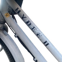 ｛お話中｝ハイディー2 グレー　電動自転車　ジャンクの画像