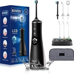  新品たくさん在庫　ジェットウォッシャー 口腔洗浄器 新搭載 水流歯ブラシ DIYモード自由調節 ノズルスタンド 付きウォーターフロス 口腔洗浄機 風呂 フロス マウスウォッシャー 歯間 口 こうくう洗浄機 水流歯ブラシ (口腔洗浄＆電動ブラシの画像