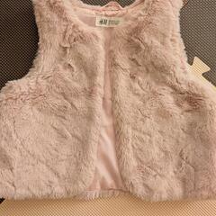 110サイズ　女の子　Gapワンピ、H&Mベストの画像