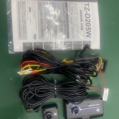 2カメラ式ドライブレコーダー　TZ-D205W 中古品