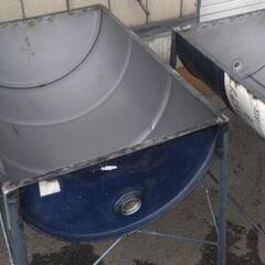 BBQドラム缶　BBQコンロ　200L缶の画像