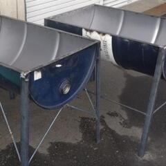 BBQドラム缶　BBQコンロ　調理器具