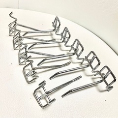 有孔ボード用フック(5cm)×10本