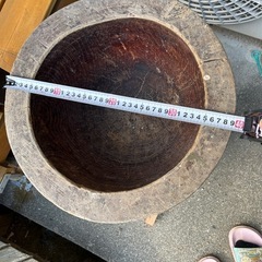 ご購入いただきました 木臼餅つきセットの画像