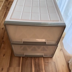 収納ケース　プラスチック　2個セット