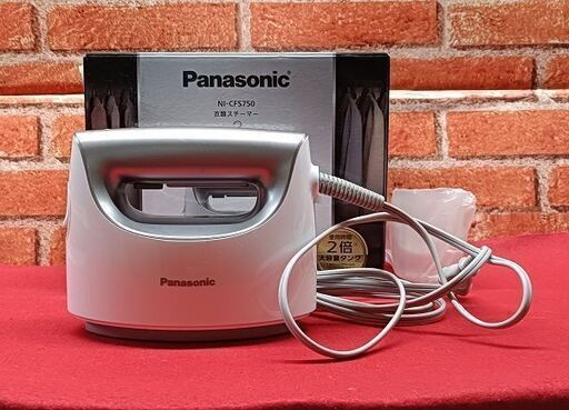 【リサイクルストアスターズ吉野店】【中古品】パナソニック 衣類スチーマー NI-CFS750 19年製