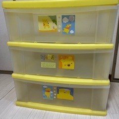 プーさん　子供用タンス　収納