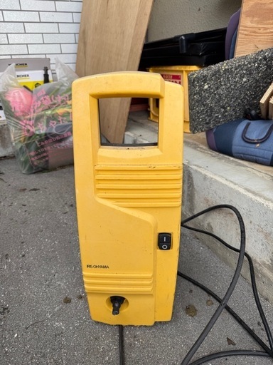高圧洗浄機　草刈機