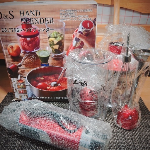 新品⭐︎D \u0026S ハンドブレンダー