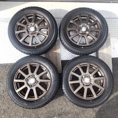 アルミ+スタッドレス👈️ヨコハマ アイスガード⚡️激安🌠