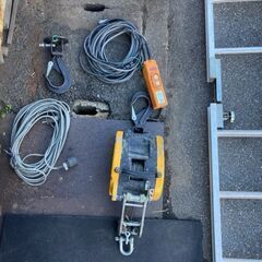 ユニパー	荷揚げ機　スペースリフト UP-620　瓦揚げ　荷上げの画像