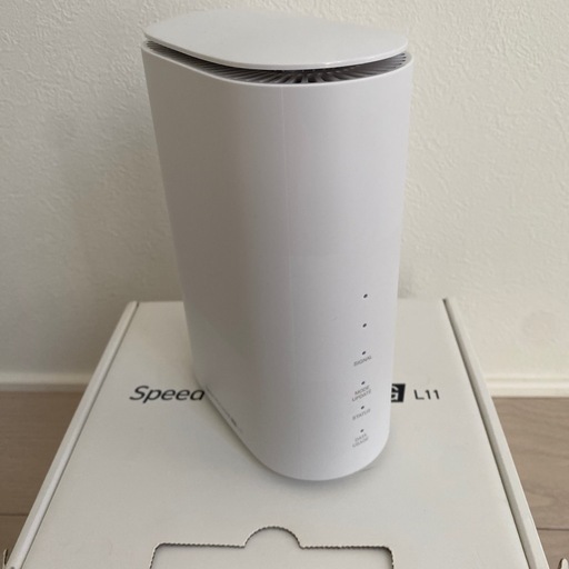 ZTE Speed Wi-Fi HOME 5G L11 ホワイト