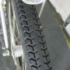 D906　★限定特価★ 中古自転車 ★Panasonic【　27インチ　シルバー　5段　LEDオートライト 】の画像