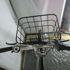 D907　★限定特価★ 中古自転車 ★ガクチャリ【　29インチ　シルバー　6段　LEDオートライト 】 の画像