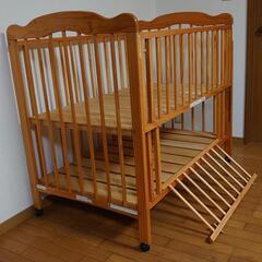標準サイズ　ハイタイプベビーベッド