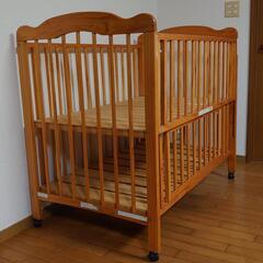 標準サイズ　ハイタイプベビーベッドの画像