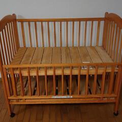 標準サイズ　ハイタイプベビーベッドの画像