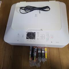 キャノン　MG6730 プリンター　インク付き　ジャンク