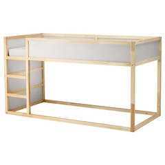 IKEA KURA イケア キューラ リバーシブルベッド 引取り限定の画像