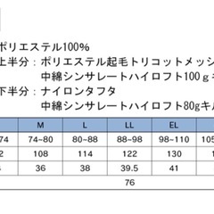 新品未開封　自重堂 JICHODO パンツ 48231 ネイビー LLサイズ防寒の画像