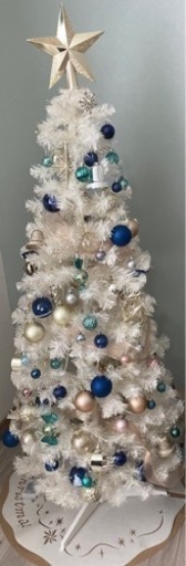 取引中、着払い】Francfranc クリスマスツリー 150cm ホワイト 2024