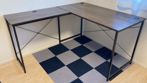 L字デスク PCデスク ゲーミングデスク