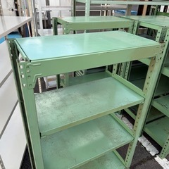中量棚　サカエ　サビ汚れあり　幅95 奥45 高さ150cmの画像