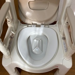 受付終了　ポータブルトイレ　美品の画像