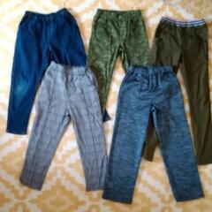 140cm子供服ズボン5本の画像