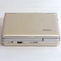 axion・ポータブルDVDプレイヤー・AXN3539T-PW・No.200813-56の画像
