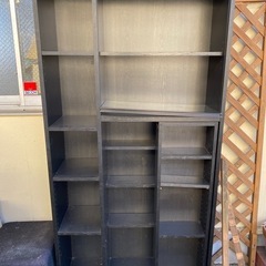 無料 本棚 黒い棚 棚 
