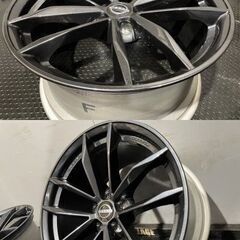 【新品】NISSAN 現行 RZ34 フェアレディZ 純正OPホイール RAYS FORGED レイズ 19インチ 4本 9.5/10J5HPCD114.3+40/+30 鍛造 軽量　(MHZ284)クレジットカード QRコード決済可能の画像