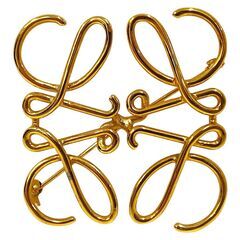 【LOEWE】ロエベ アナグラムブローチをお買取させて頂きました！の画像