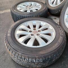 195/65R15インチ　アルミタイヤ4本セット　No.39　スバル純正の画像