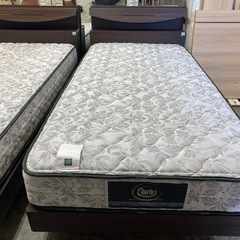 【愛品館 江戸川店 】 シングルベッド Serta（サータ）の画像
