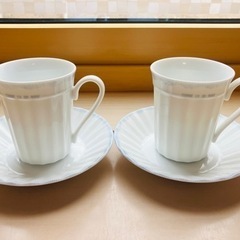 COMM CA DE MODEカップ&ソーサー2セット