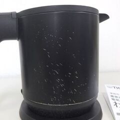 使用感あり タイガー 蒸気レス 電気ケトル わく子 2023年製 PCK-H060 0.6L マットブラック ☆ 札幌市 北区 屯田 の画像