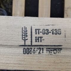 イタリア製パレット　(木製)の画像
