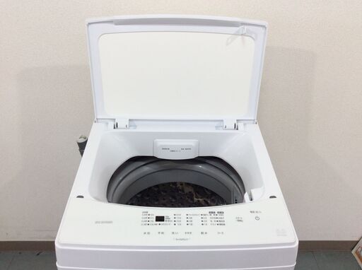 （1/9受渡済）JT9854【IRISOHYAMA/アイリスオーヤマ 6.0㎏洗濯機】2022年製 IAW-T605WL 家電 洗濯 