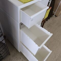 J6221　like-it　ライクイット　分別ゴミ箱　ホワイト　クリーニング済　【リユースのサカイ柏店】の画像