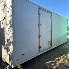 中古アルミコンテナ - 物置
